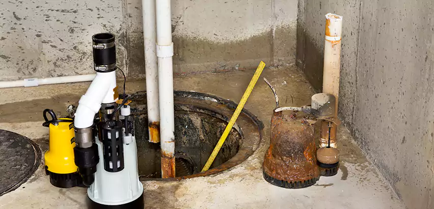 Installing Sump Pump in Finished Basement in Queen Creek, AZ